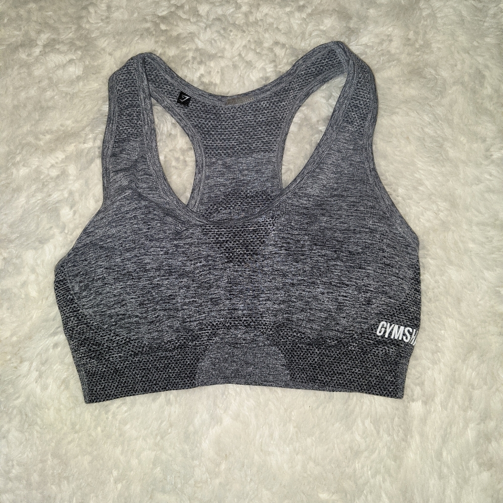 Gymshark Ombre Grey Sports Bra